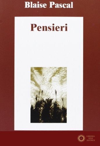 Pensieri - Blaise Pascal