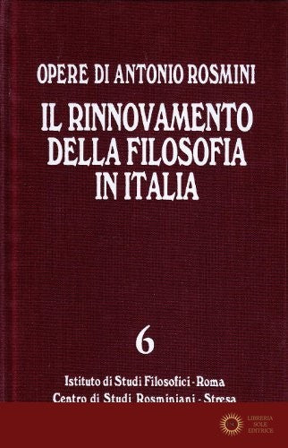Opere vol. 6.1 - Antonio Rosmini