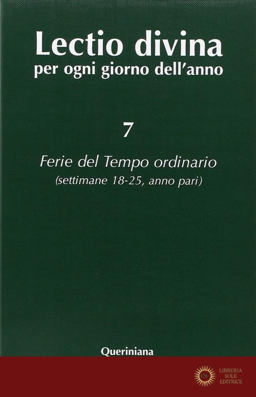 Lectio divina per ogni giorno dell'anno vol. 7 - G. Zevini, P. G. Cabra
