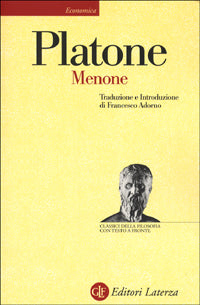 Menone. Testo greco a fronte - Platone