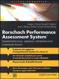 Rorschach performance assessment system. Somministrazione, siglatura, interpretazione e manuale tecnico - A. Lis, A. Zennaro