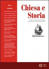 Chiesa e storia. Rivista dell'Associazione Italiana dei Professori di Storia della Chiesa vol. 3