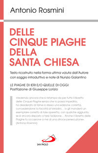 Delle cinque piaghe della santa Chiesa - Antonio Rosmini