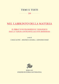 Nel labirinto della materia. Il dibattito filosofico e teologico dalla tarda antichità all'età moderna - C. Altini, B. Cavarra, G. Cerro