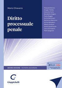 Diritto processuale penale - Mario Chiavario