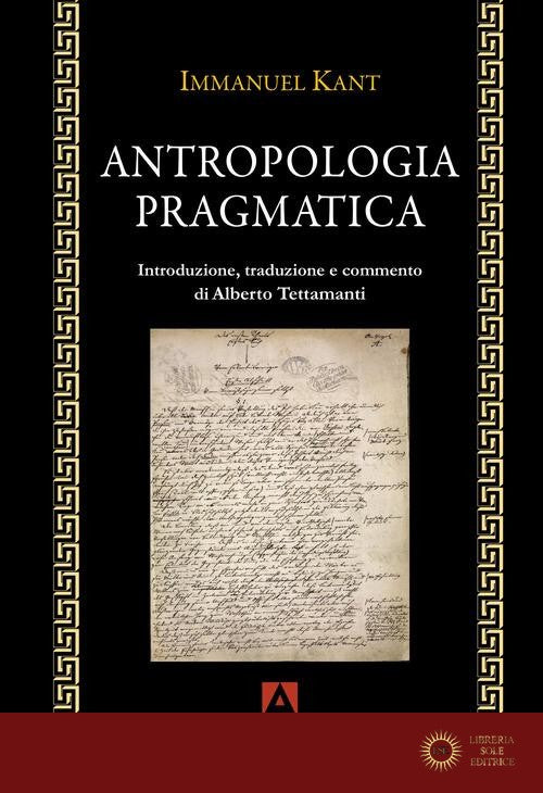 Antropologia pragmatica - Immanuel Kant