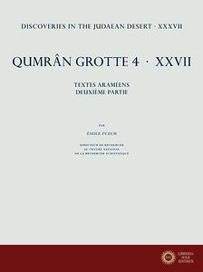 Discoveries in the Judaean Desert XXXVII