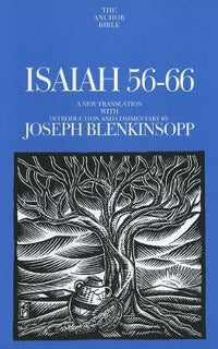 Isaiah 56-66 - Joseph Blenkinsopp