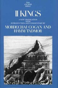II Kings - A New Translation - Mordechai Cogan