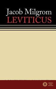 Continental Commentaries Leviticus - Milgrom