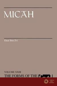 Micah - Ehud Ben Zvi