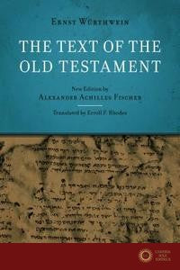 Text of the Old Testament - Ernst Wurthwein