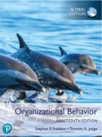Organizational behavior. Global edition