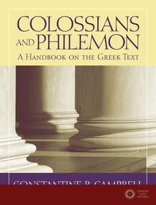 Colossians and Philemon - Constantine R. Campbell