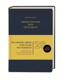 Novum Testamentum Graece Greek English NT - Nestle Aland