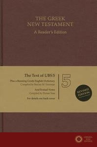 The Greek New Testament. A Reader's Edition - Nestle-Aland