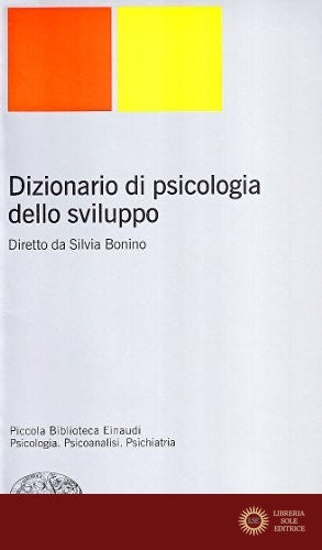 Dizionario di psicologia dello sviluppo
