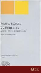 Communitas. Origine e destino della comunità