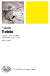 Teeteto. Testo greco a fronte. Ediz. bilingue - Platone