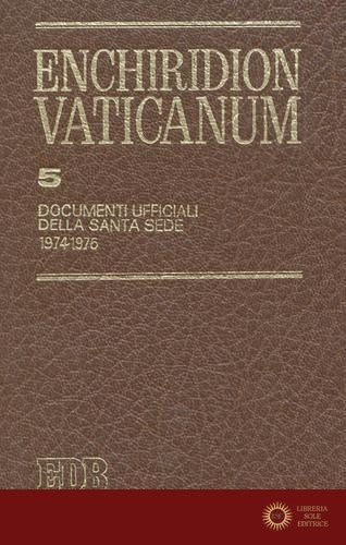 Enchiridion Vaticanum vol. 5