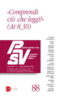 Parola spirito e vita. Quaderni di lettura biblica (2023) vol. 2
