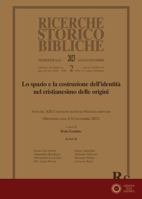 Ricerche storico-bibliche (2023) vol. 2