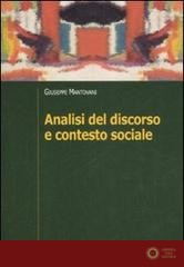 Analisi del discorso e contesto sociale - Giuseppe Mantovani