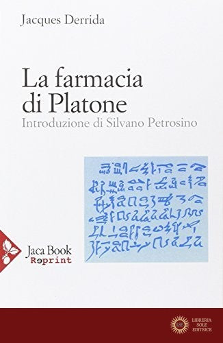 La farmacia di Platone - Jacques Derrida