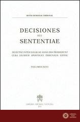 Decisiones seu sententiae. Selectae inter eas quae anno 2004 prodierunt cura eiusdem apostolici tribunalis editae vol. 96 - Tribunale della Rota Romana