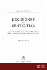 Decisiones seu sententiae. Selectae inter eas quae anno 2006 prodierunt cura eiusdem apostolici tribunalis editae vol. 98 - Tribunale della Rota Romana