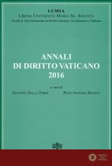 Annali di diritto vaticano (2016)