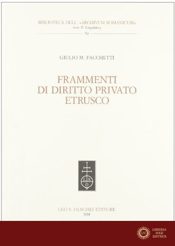 Frammenti di diritto privato etrusco
