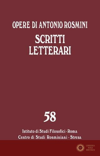 Scritti letterari