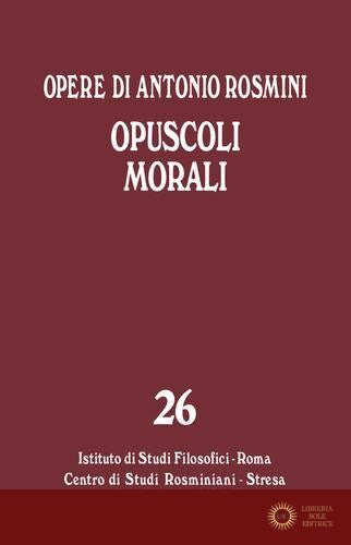 Opere vol. 26 - Antonio Rosmini