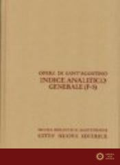 Indice analitico generale vol. 3 - (sant') Agostino