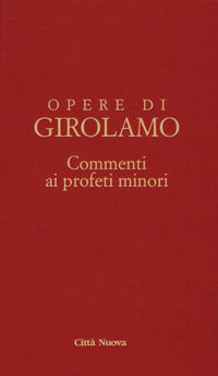 Commento ai profeti minori. Sofonia, Aggeo, Abacuc e Giona. Testo latino a fronte - Girolamo (san)