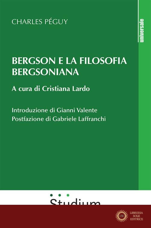Bergson e la filosofia bergsoniana