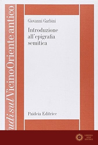 Introduzione all'epigrafia semitica