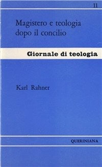 Magistero e teologia dopo il Concilio