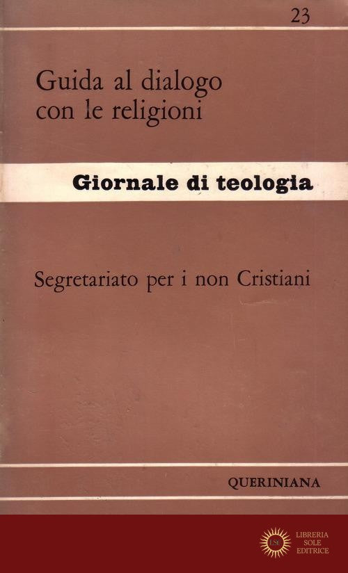 Guida al dialogo con le religioni - Pontificio Consiglio per il Dialogo