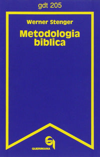 Metodologia biblica - Werner Stenger