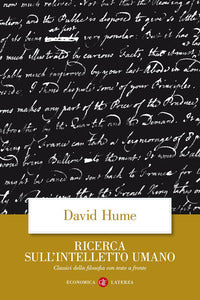 Ricerca sull'intelletto umano. Testo inglese a fronte - David Hume