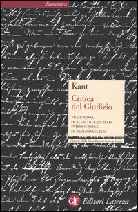 Critica del giudizio - Immanuel Kant