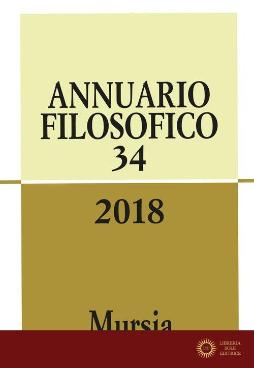 Annuario filosofico 2018 vol. 34