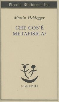 Che cos'è la metafisica?