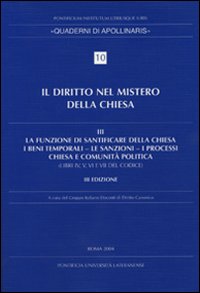 Diritto nel mistero della Chiesa vol. 3