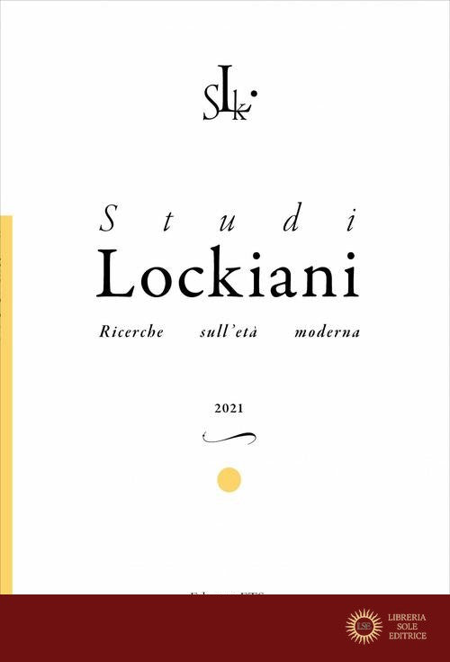 Studi lockiani. Ricerche sull'età moderna (2021) vol. 2 - L. Simonutti