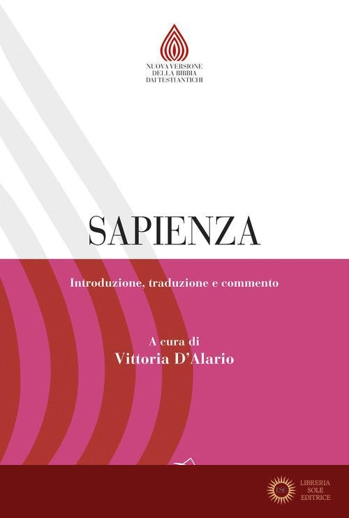 Sapienza. Introduzione, traduzione e commento - V. D'Alario