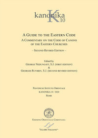 A guide to the Eastern code. A commentary on the code of canons of the Eastern Churches - G. Nedungatt