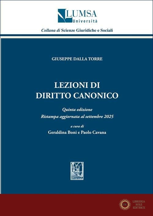 Lezioni di diritto canonico - Giuseppe Dalla Torre
